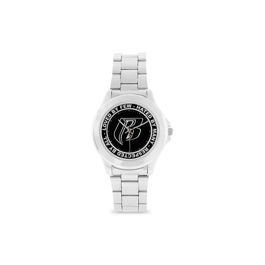 RR Stainless Steel Watch Blk