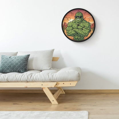 Plant Love 10x10 Wall Clock - Cactus