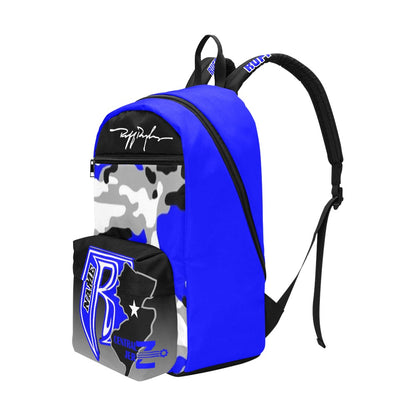 Central JerZ Large Capacity Travel Backpack Blue