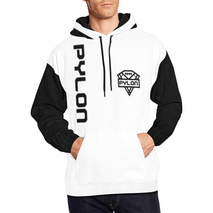 Pylon Printed Hoodie Wht