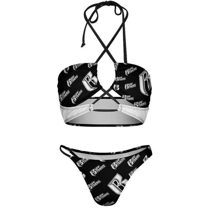 RR Criss Cros Bikini - Blk Bandana