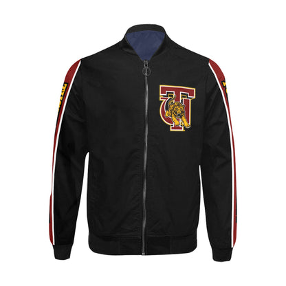 Tuskegee Bomber Jacket Black -  Matching joggers available.