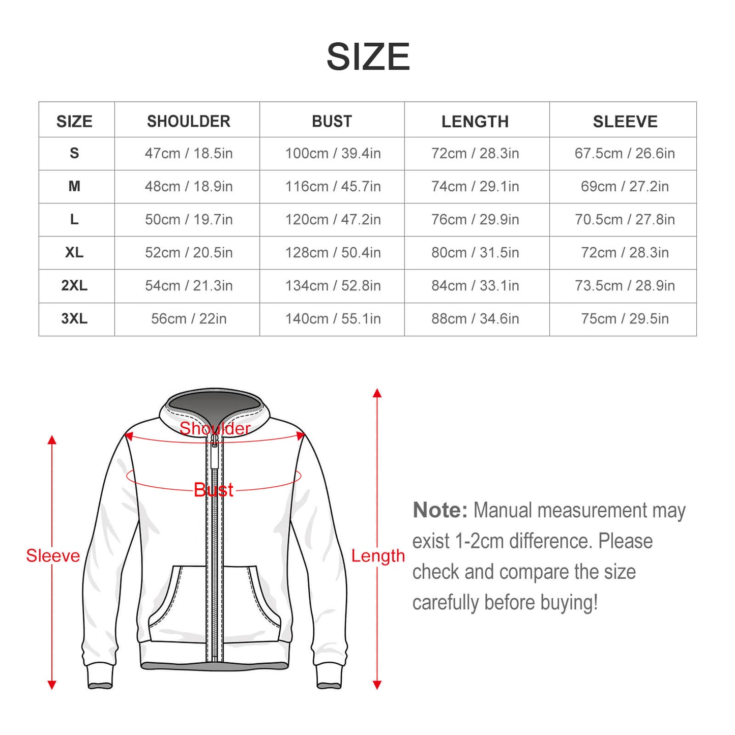 Pylon Full Zip Hoodie Blk