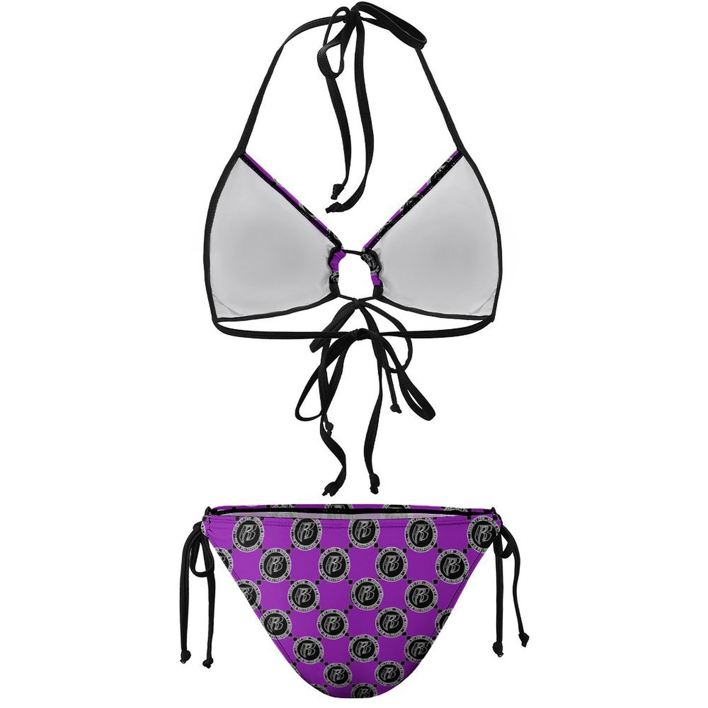 RR String Bikini Plus Size Purple RR Coin