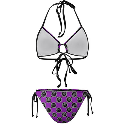 RR String Bikini Plus Size Purple RR Coin