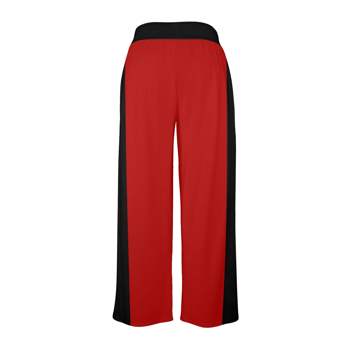 3>2 Womens Wide Leg Pants Red