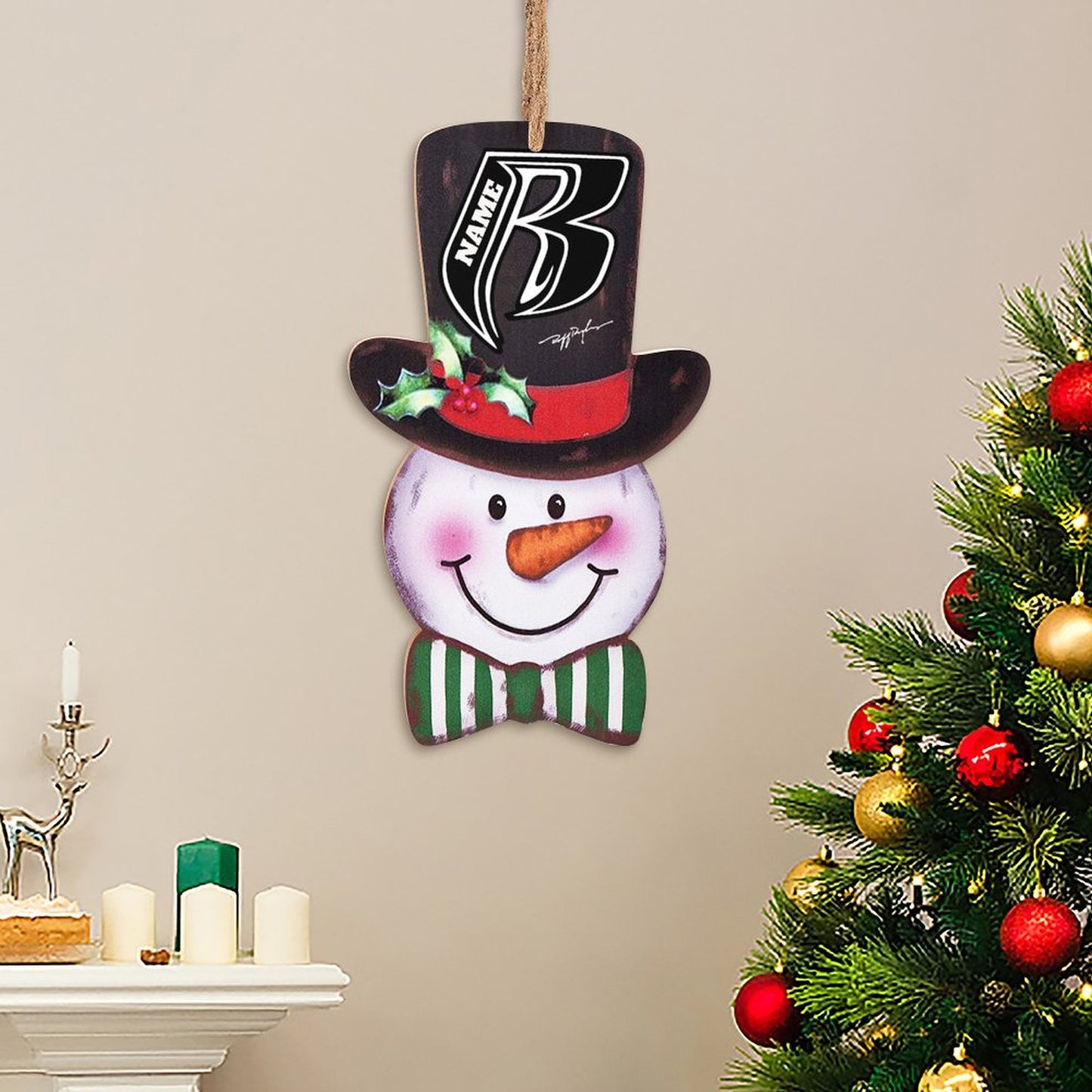 RR Christmas Snowman Board