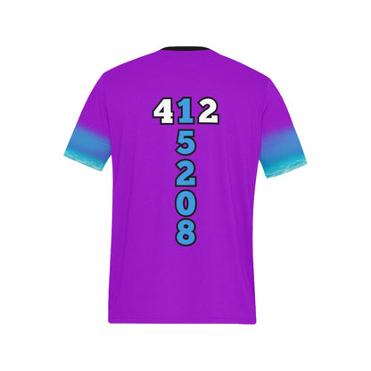 Homewood Island T-shirt Purple