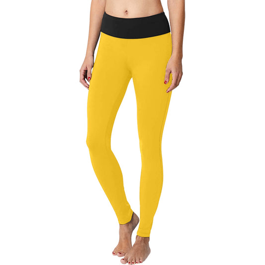 RR Steelers Leggings Gold