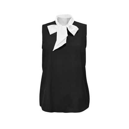 CMR Sleeveless Shirt with Necktie