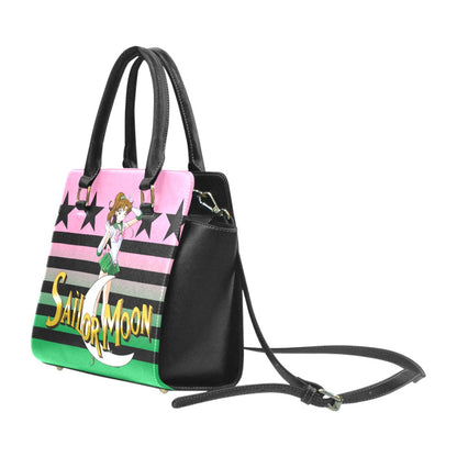 Sailor Jupiter Rivited Shoulder Handbag