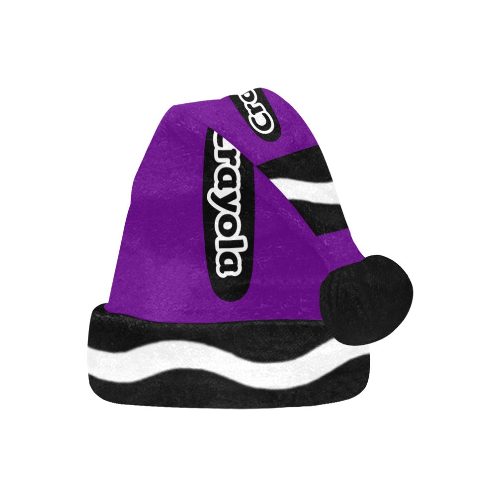 Santa Hat Crayola Purple
