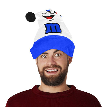 Santa Hat M&M Blue