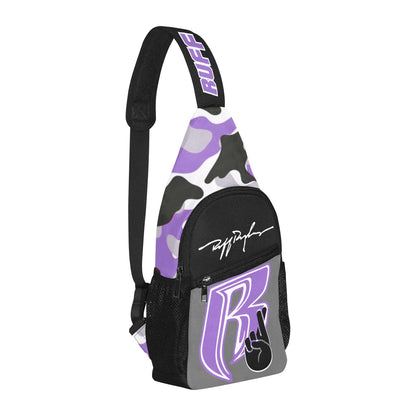 RR Crossbody Bag Purple Camo