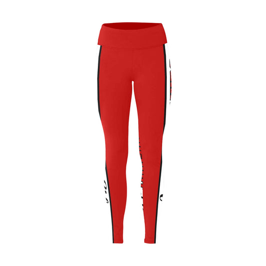 3>2 Slingshot Life Leggings Red