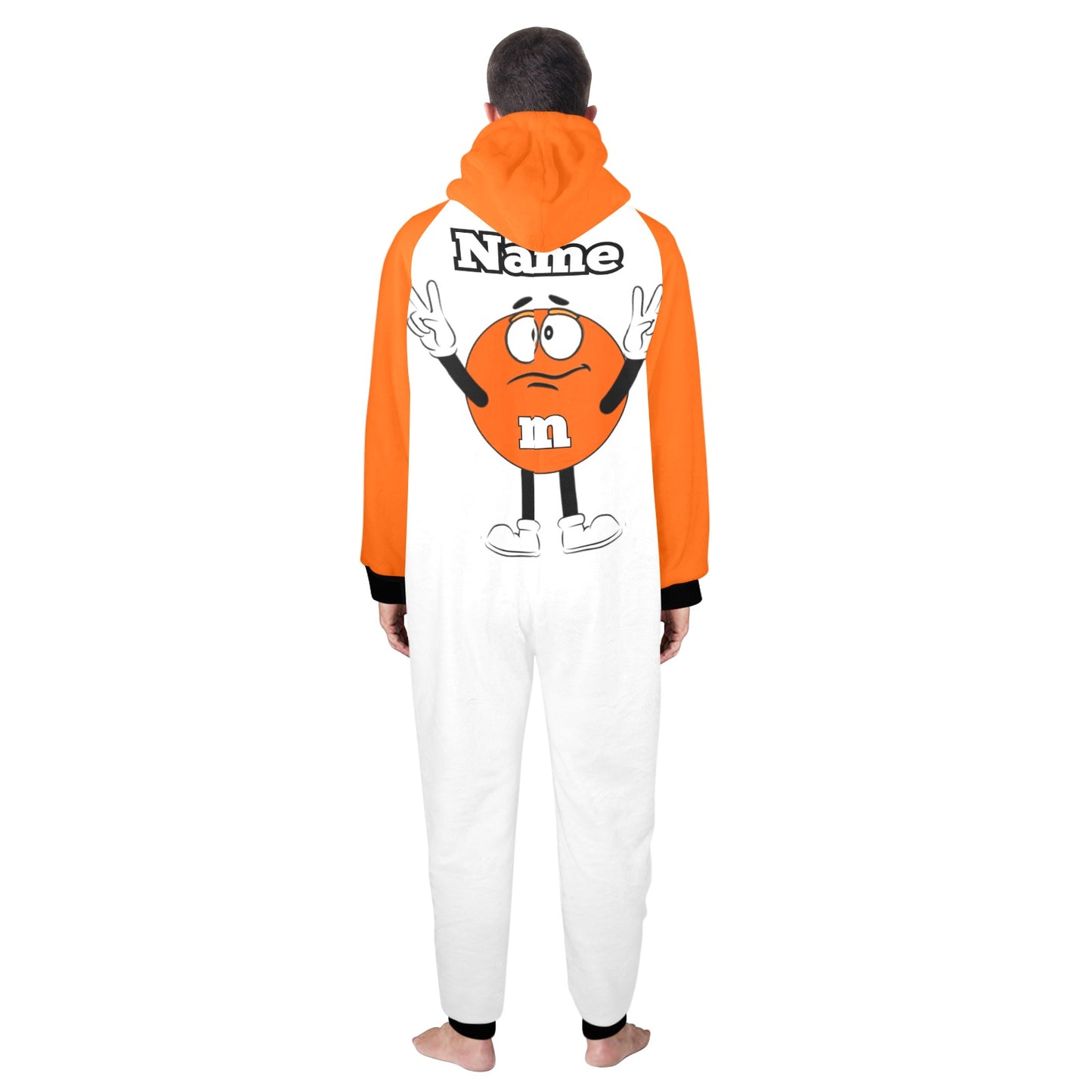 M&M Unisex Onesie Orange