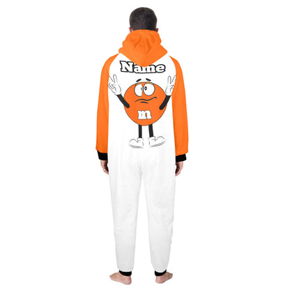 M&M Unisex Onesie Orange