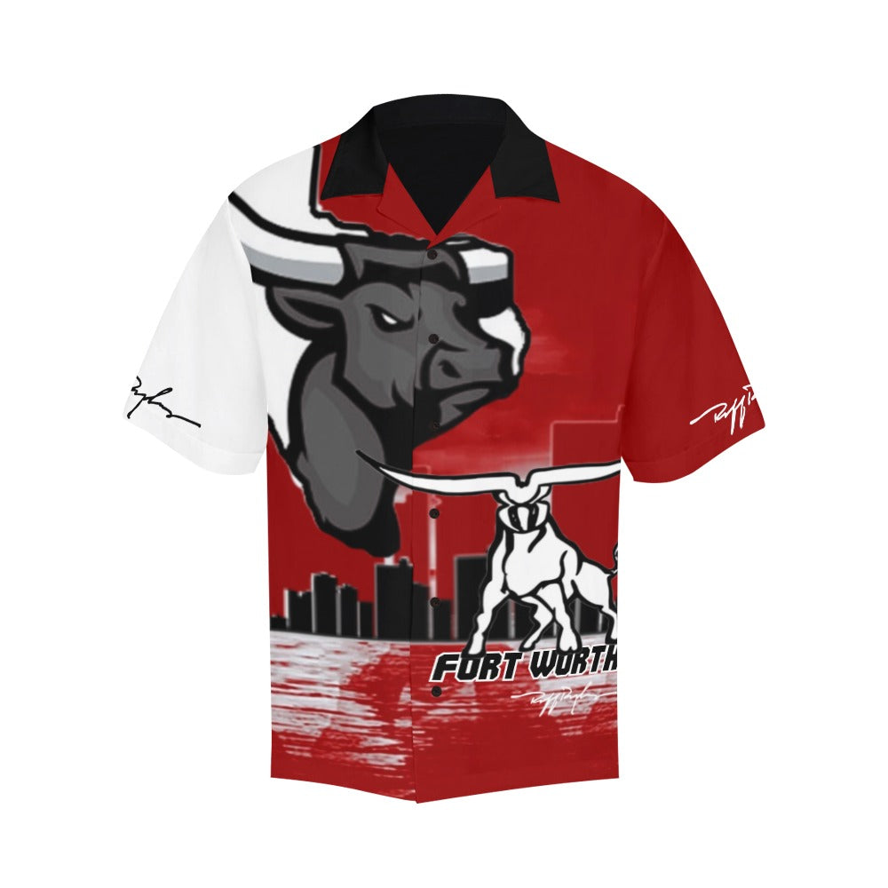 Fort Worth Button Down Red