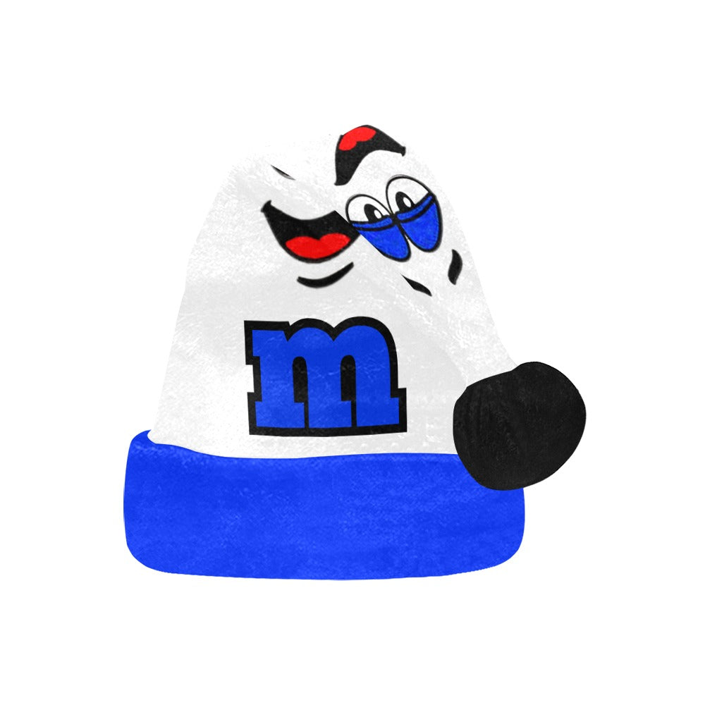 Santa Hat M&M Blue