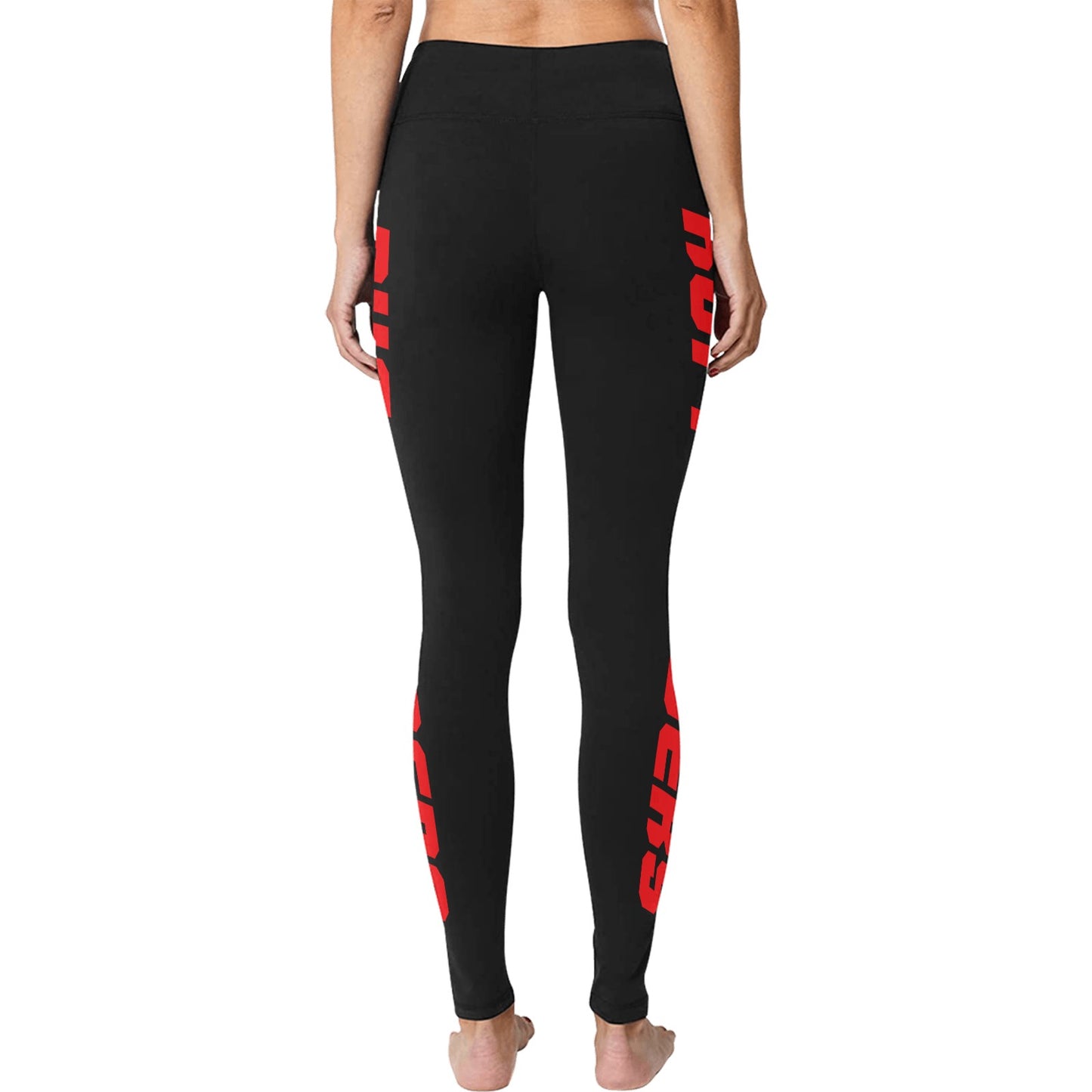 Blk/Red Leggings