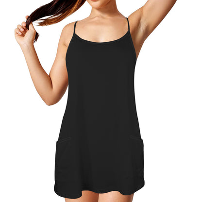 CMR Double Layered Camisole Dress