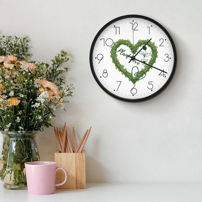 Plant Love 10x10 Wall Clock - Plant Love