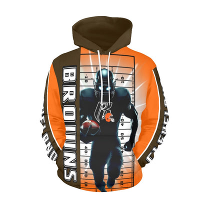 RR BROWNS HOODIE 2025