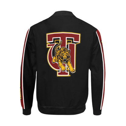 Tuskegee Bomber Jacket Black -  Matching joggers available.