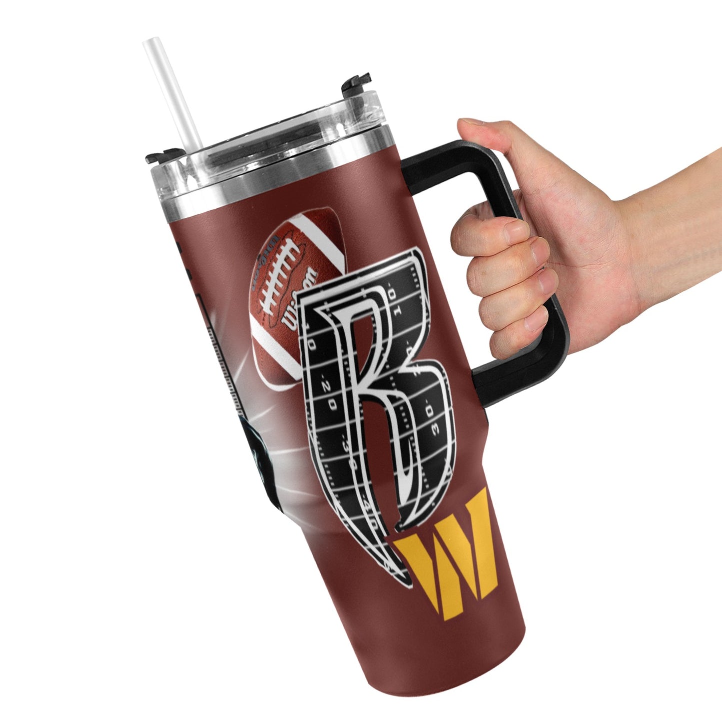 RR COMMANDERS 40OZ STAINLESS STEEL TUMBLER 2025