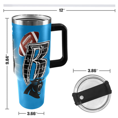 RR PANTHERS 40OZ STAINLESS STEEL TUMBLER 2025