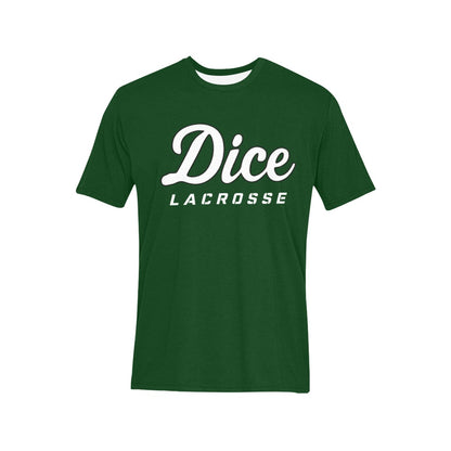 Allderdice Dragons DICE Lacrosse Tee Drk Grn