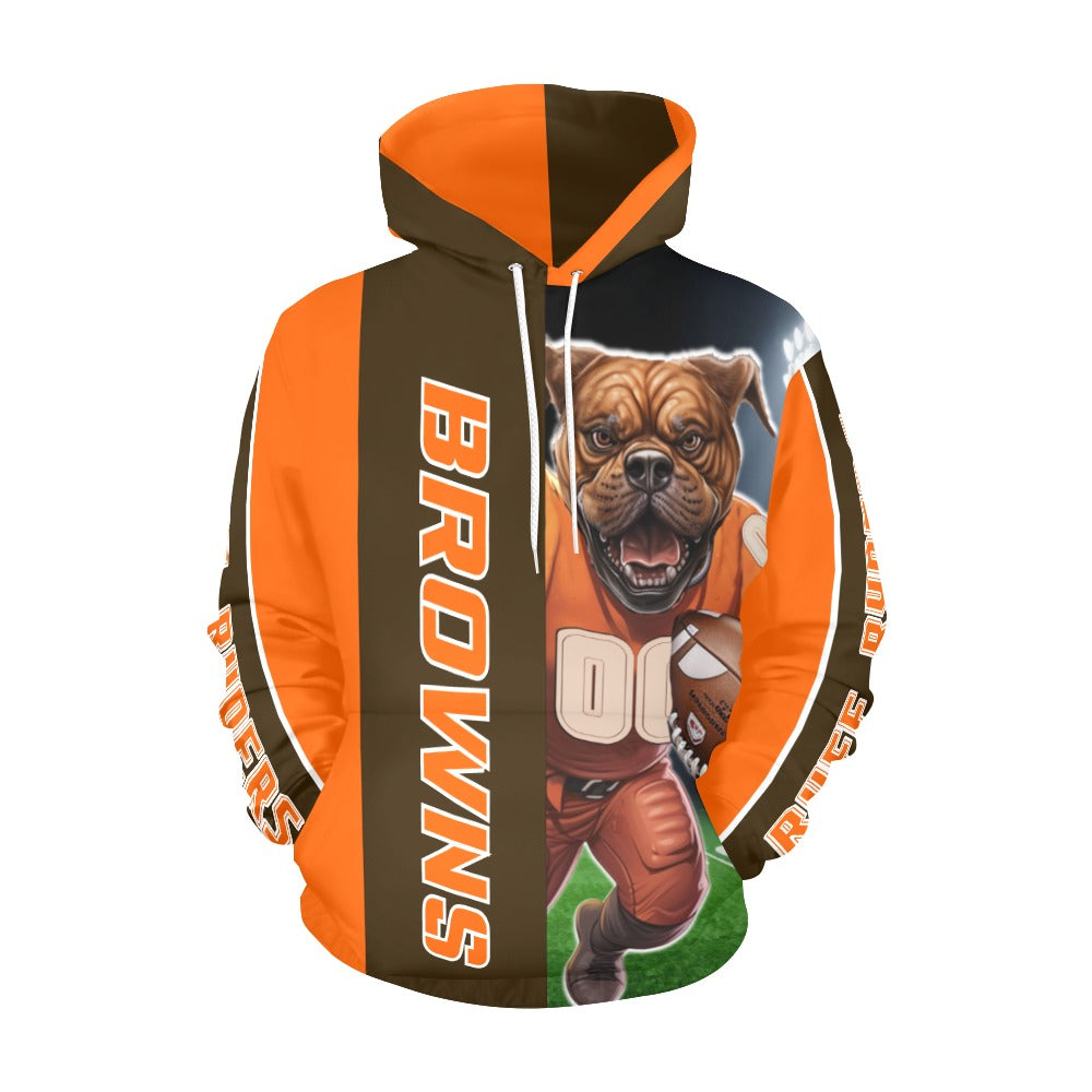 RR Browns Silky Hoodie 2024