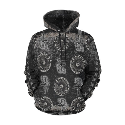 BHR Hoodie Bandana Blk