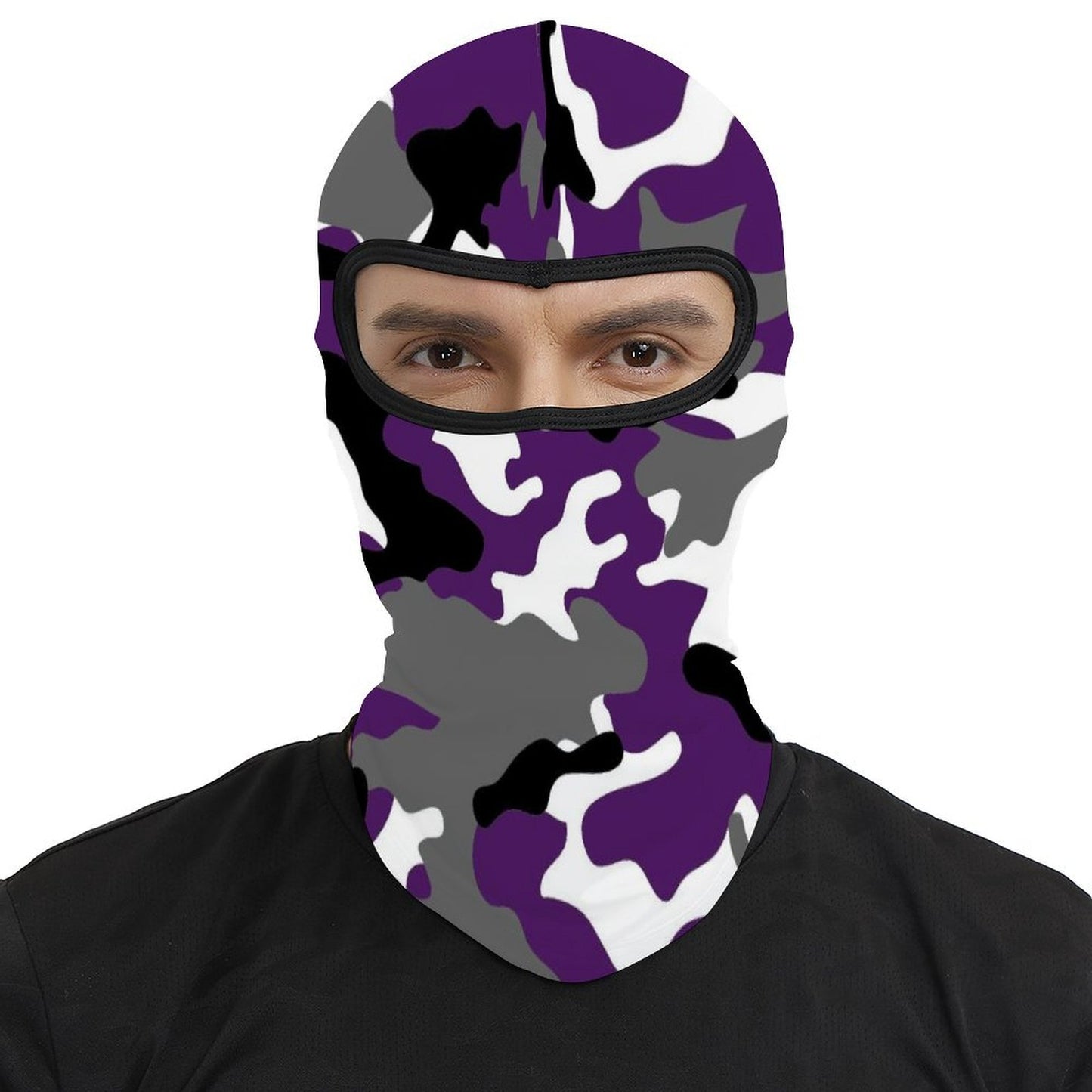 RR Full Mask Purple Camo