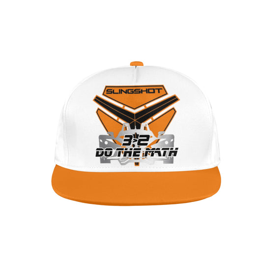 3>2 Snapback Cap Orange