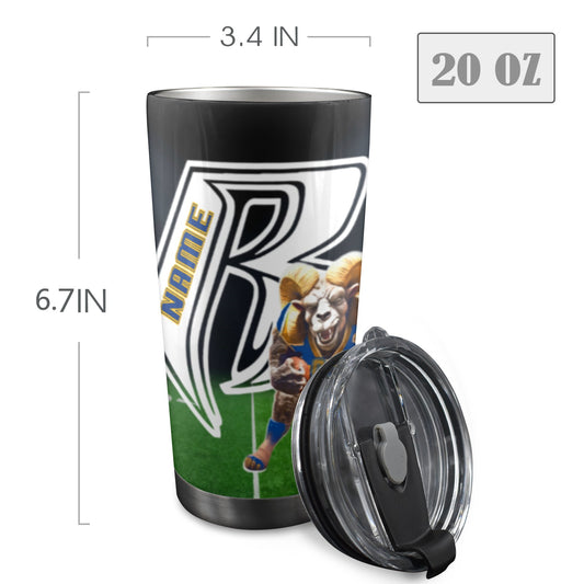 RR Rams 20oz Mobile Tumbler with Lid 2024