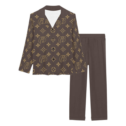 RR Christmas Pajamas -Womens Brn RR Louis