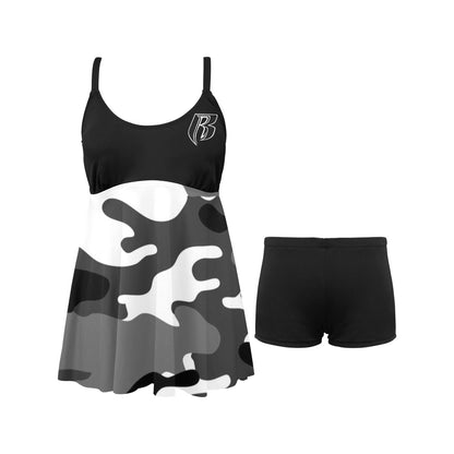 RR Swim Dress Camo