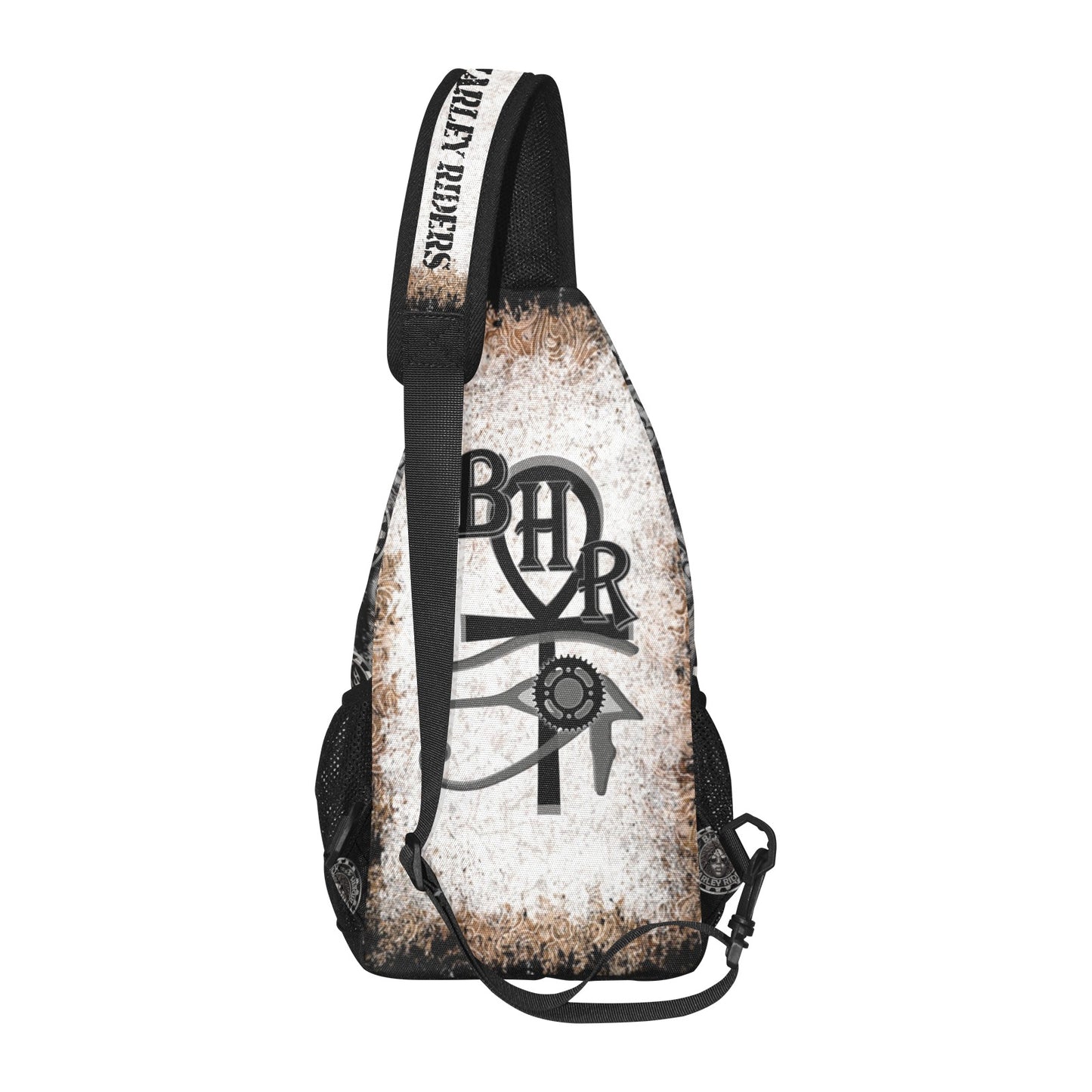 BHR Crossbody Concealment Bag - Bandana/Cream Black Woman