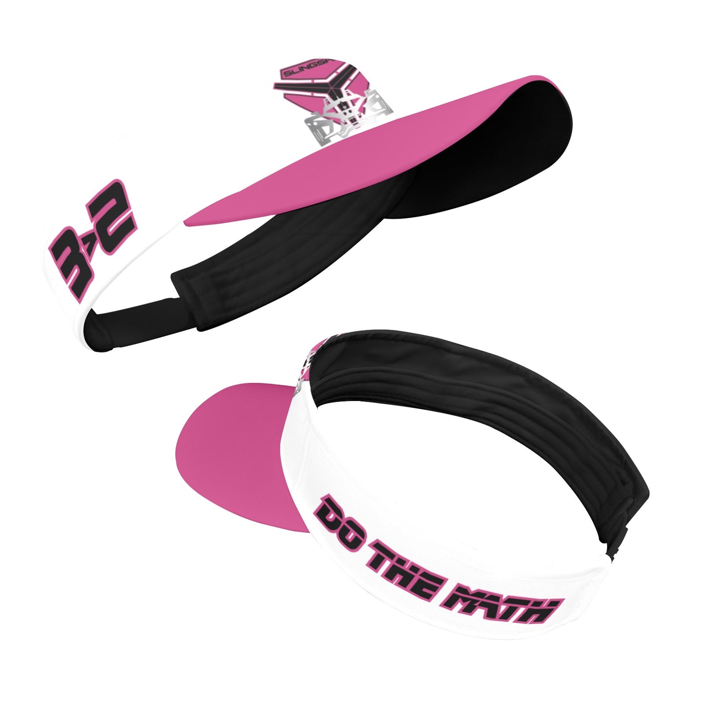 3>2 Visor Pink