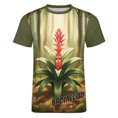 Plant Love Ice Silk Tee - Bromeliad