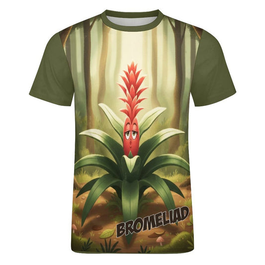 Plant Love Ice Silk Tee - Bromeliad
