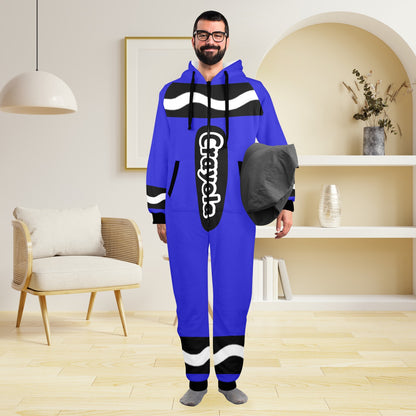 Crayon Unisex Onesie Blue