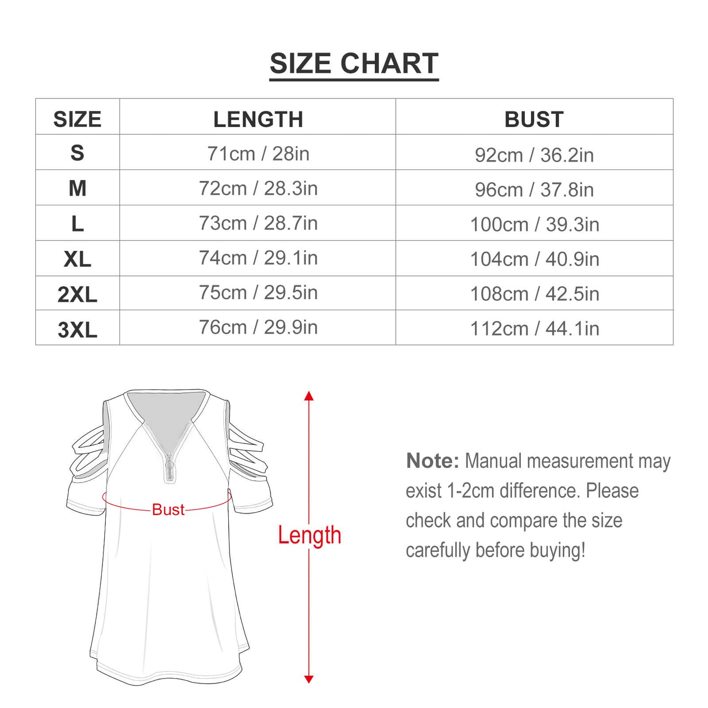 CMR Off Shoulder Zip V-Neck Top