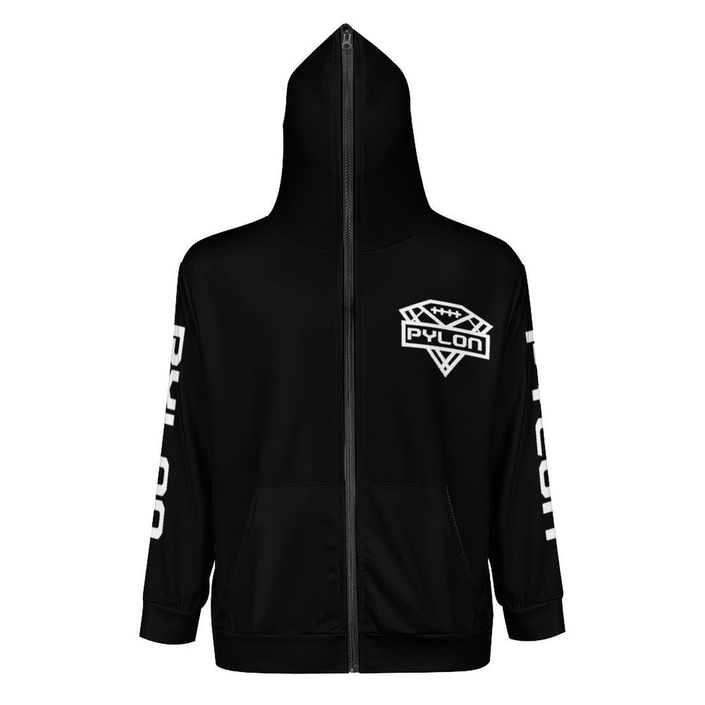 Pylon Full Zip Hoodie Blk