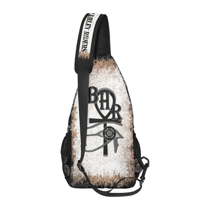 BHR Crossbody Concealment Bag - Bandana/Cream Black Man