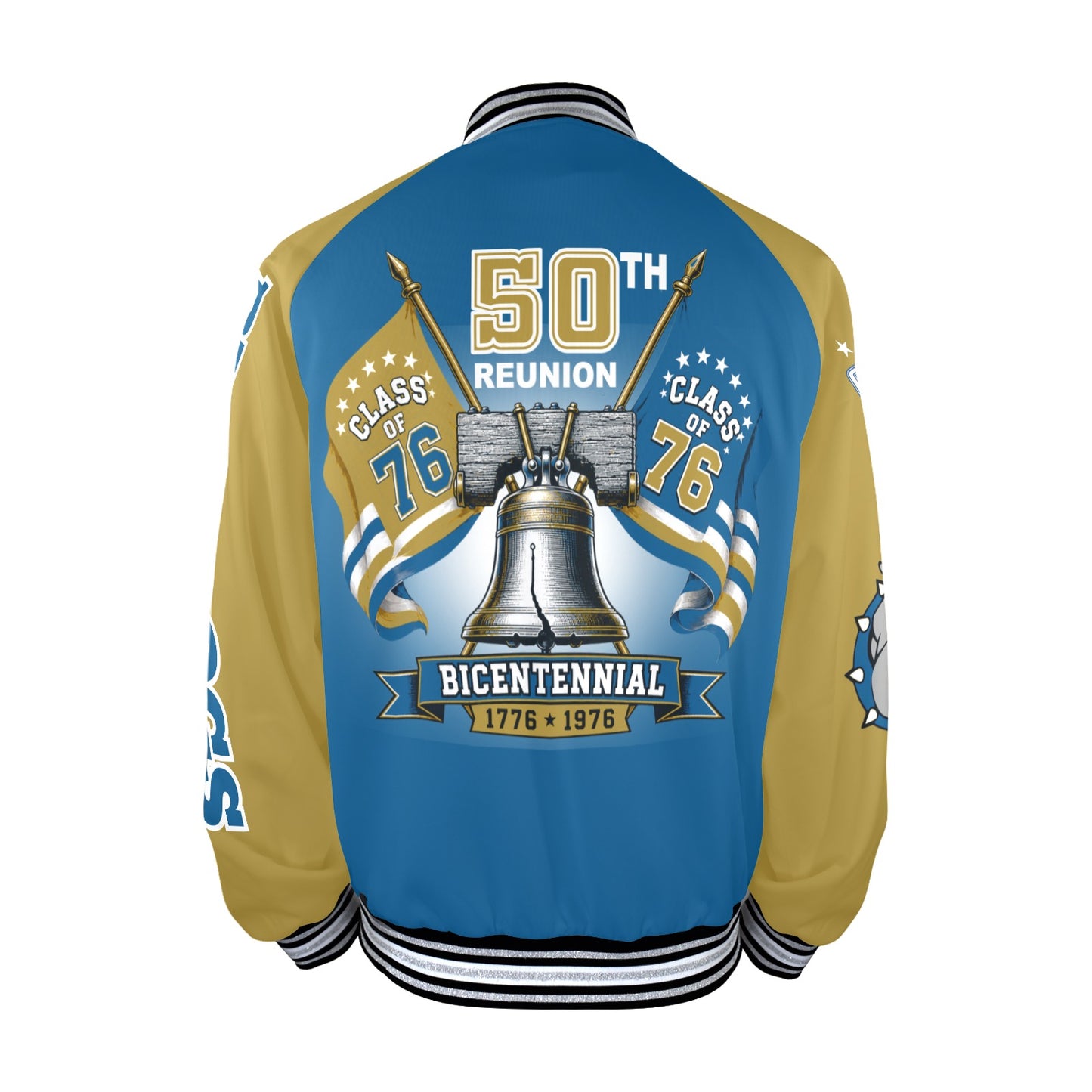 Savanna Bulldogs Varsity Style Printed Jacket