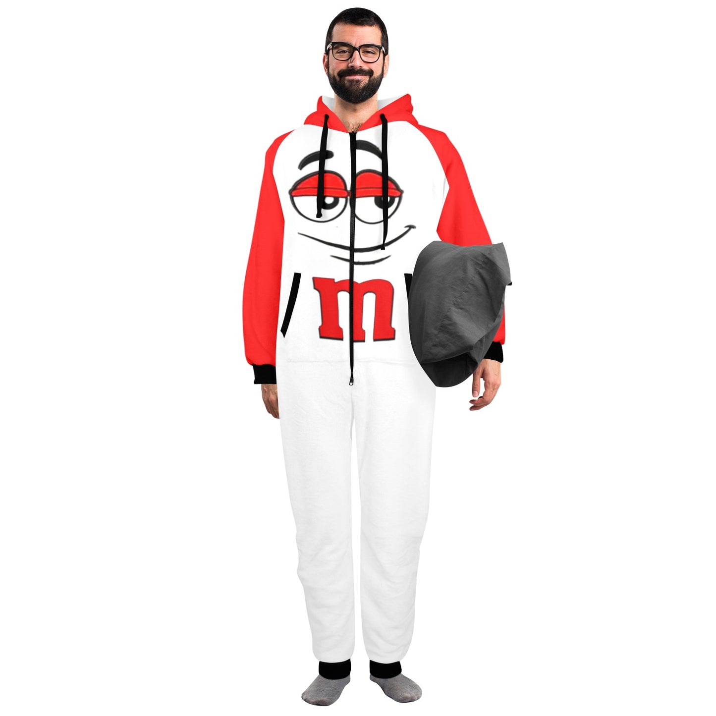 M&M Unisex Onesie Red