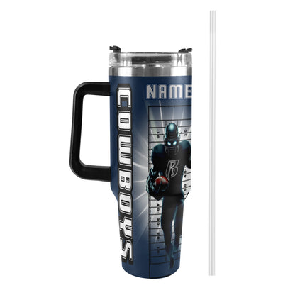 RR COWBOYS 40OZ STAINLESS STEEL TUMBLER 2025