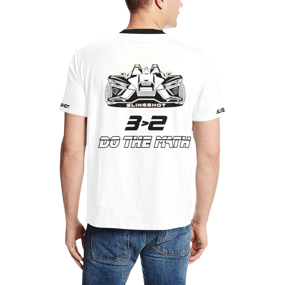 3>2 Slingshot Life Mens Tee White